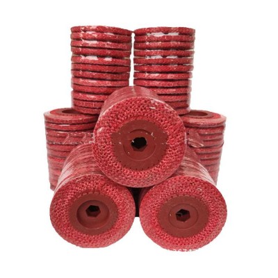 4 Inch Matt Sisal Rope Polishing Wheel Abrasive Disc For Furniture Polish